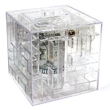 Money Maze Puzzle Gift Giving Bank