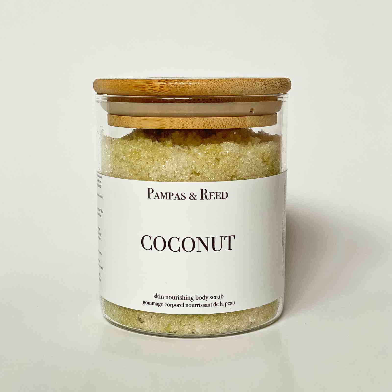 Pampas & Reed Nourishing Coconut Scrub with Matcha