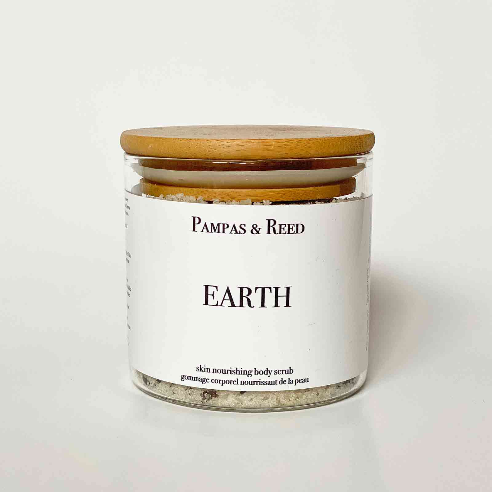 Pampas & Reed Earth Nourishing Body Scrub with Chamomile & Papaya Extracts